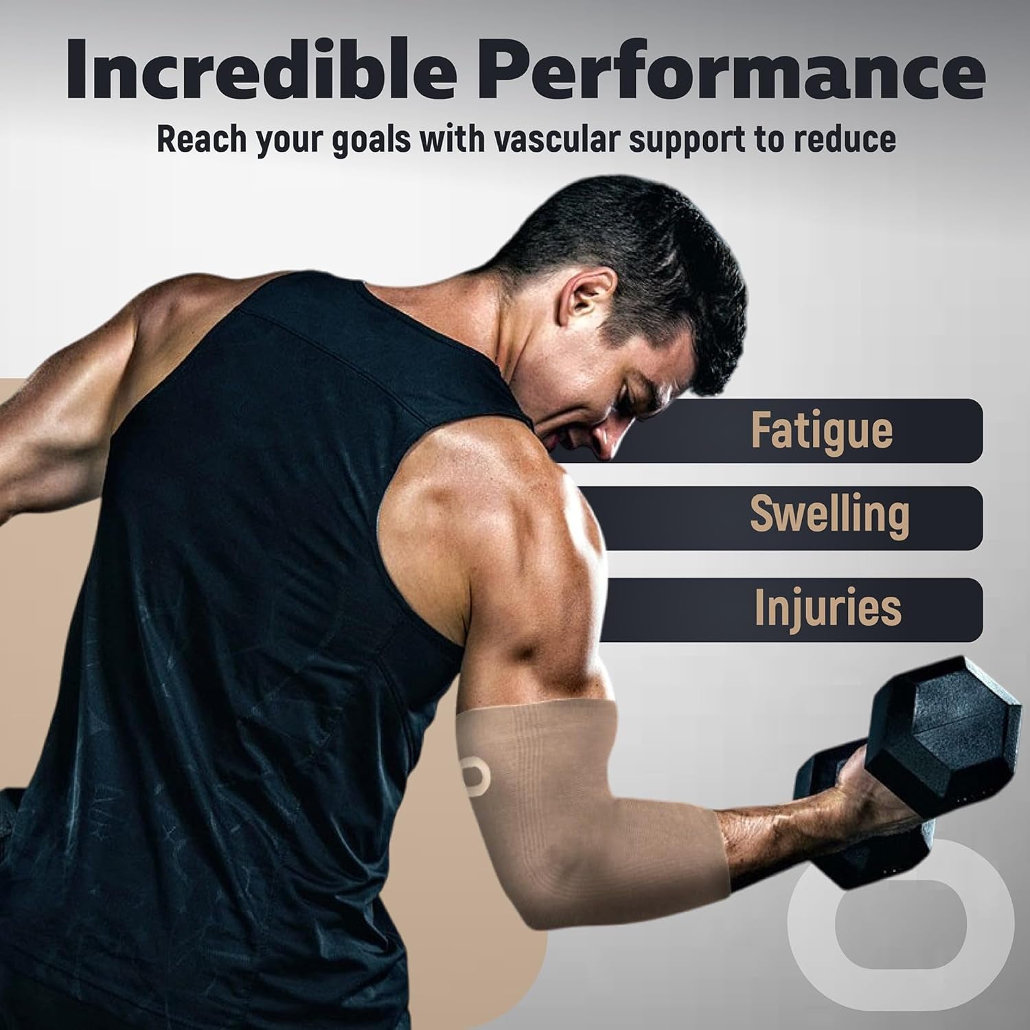 Elbow Compression Support Sleeves (1 Pair) - Advanced Relief for Tendonitis, Arthritis, and Sports Injuries