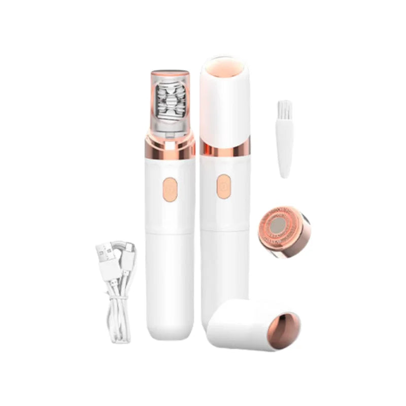 Experience Effortless Beauty with Our USB Rechargeable, Cordless Waterproof Mini Epilator for Women - Perfect for Silky Smooth Skin Anywhere!