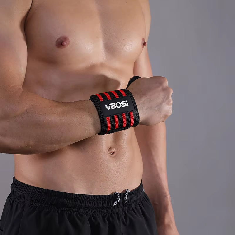 High Elastic Adjustable Wrist Support Wraps for Weightlifting and Basketball - Unisex Design