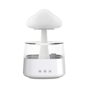 Transform Your Space with the Mushroom Rain Air Humidifier - Aroma Diffuser & Colorful Night Light for Ultimate Relaxation!
