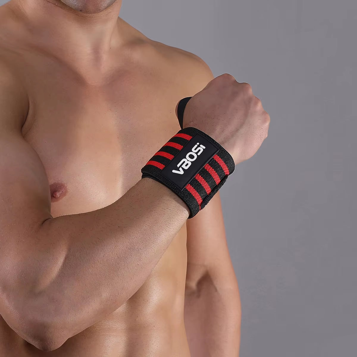 High Elastic Adjustable Wrist Support Wraps for Weightlifting and Basketball - Unisex Design