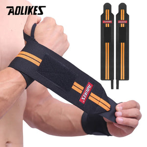 Elevate Your Performance with AOLIKES Adjustable Wrist Support - Perfect for Weightlifting, Crossfit, and More!