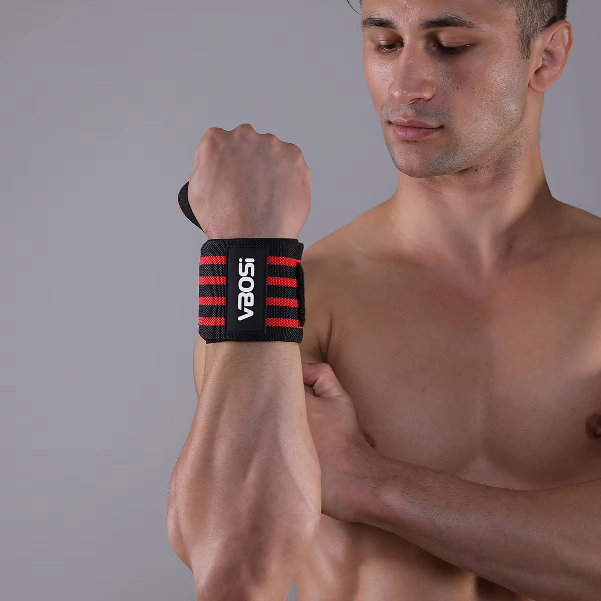 High Elastic Adjustable Wrist Support Wraps for Weightlifting and Basketball - Unisex Design