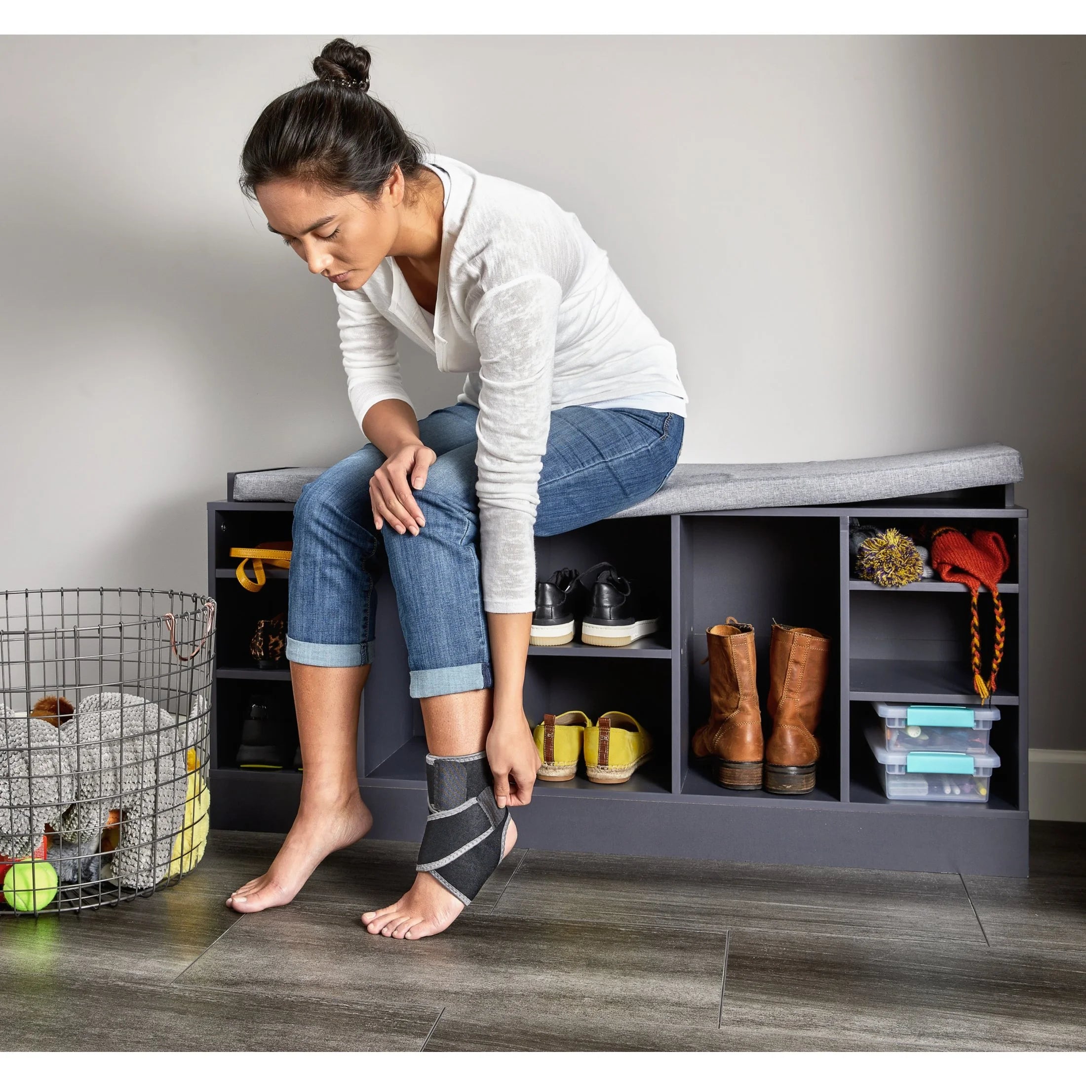 Neoprene Ankle Support, Adjustable, Breathable