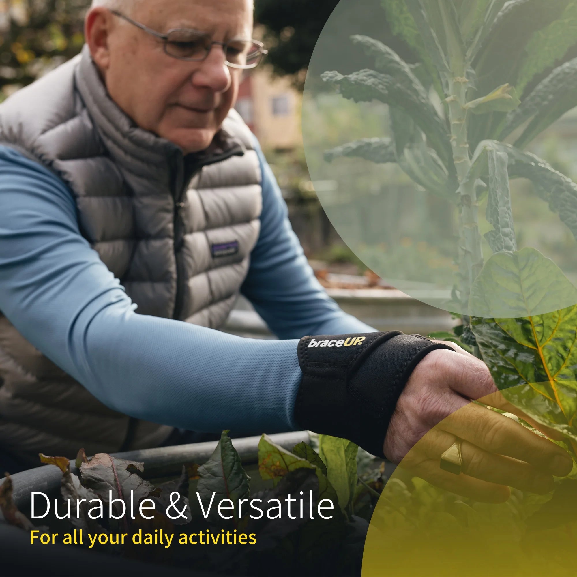 Premium Adjustable Wrist Support - One Size Fits All in Sleek Silver