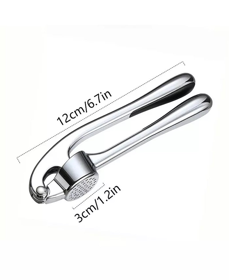 Effortless Garlic Press and Ginger Squeezer – Your Kitchen Essential for Minced Perfection