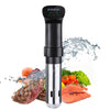Experience Precision Cooking with the 1800W Waterproof Sous Vide Cooker - Immersion Circulator with LED Digital Display and Smart Slow Cooker Technology