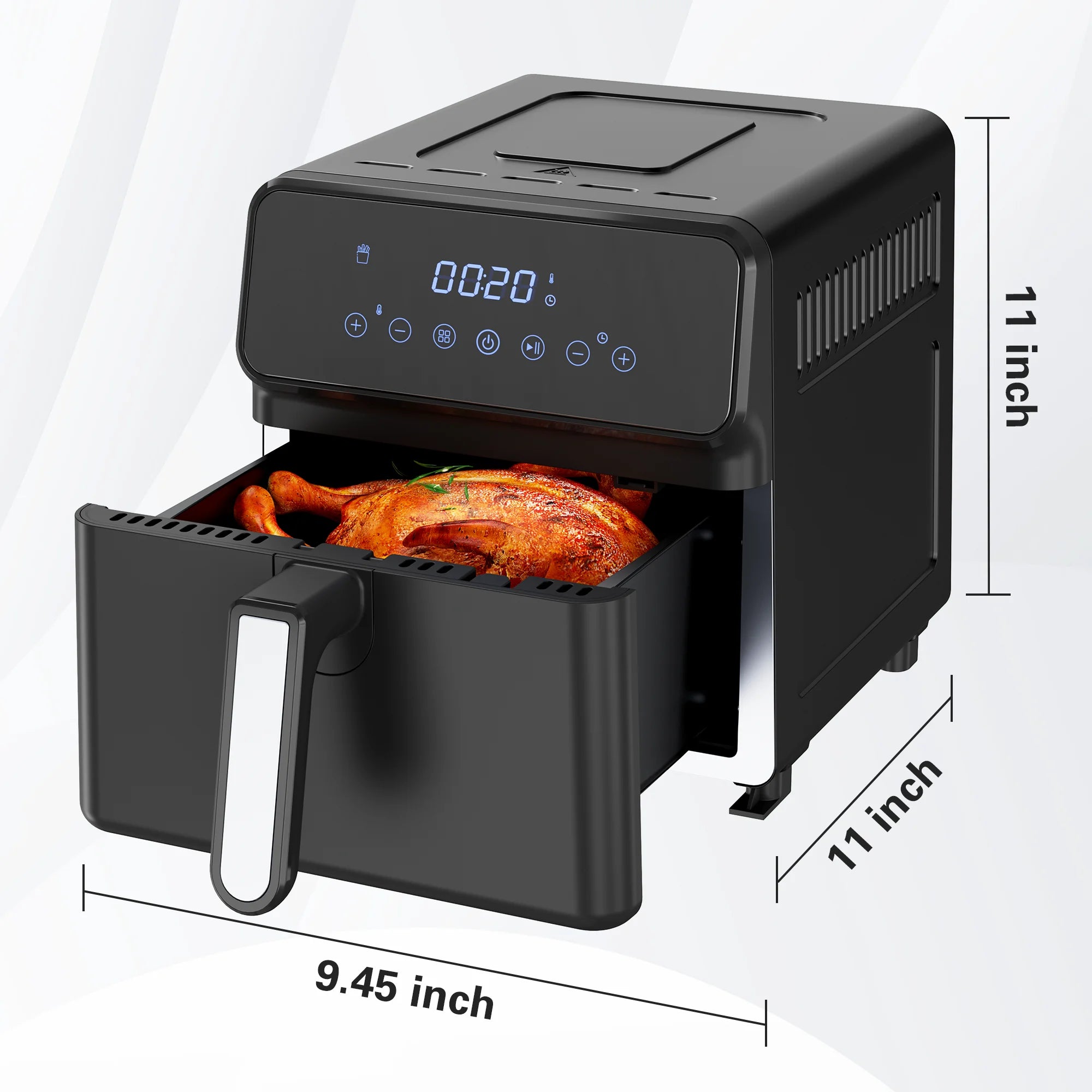 Revolutionize Your Cooking with Our 6 Quart Air Fryer – Oil-Free 12-in-1 Multi-Cooker for Healthy Meals at Home!