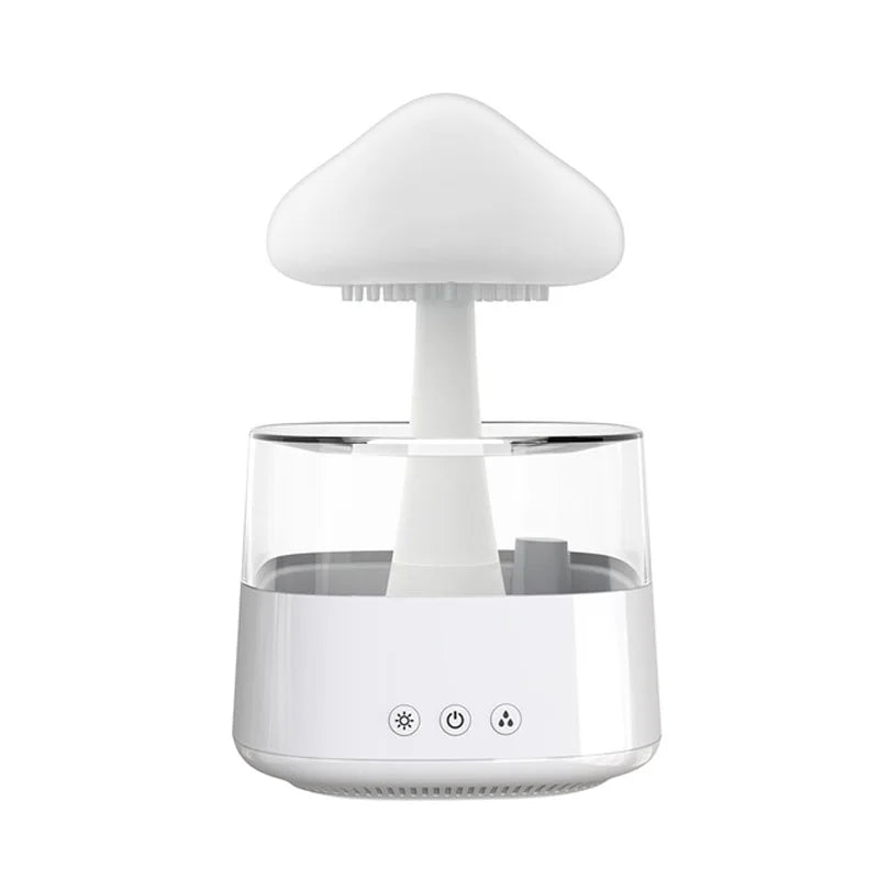 Transform Your Space with the Mushroom Rain Air Humidifier - Aroma Diffuser & Colorful Night Light for Ultimate Relaxation!