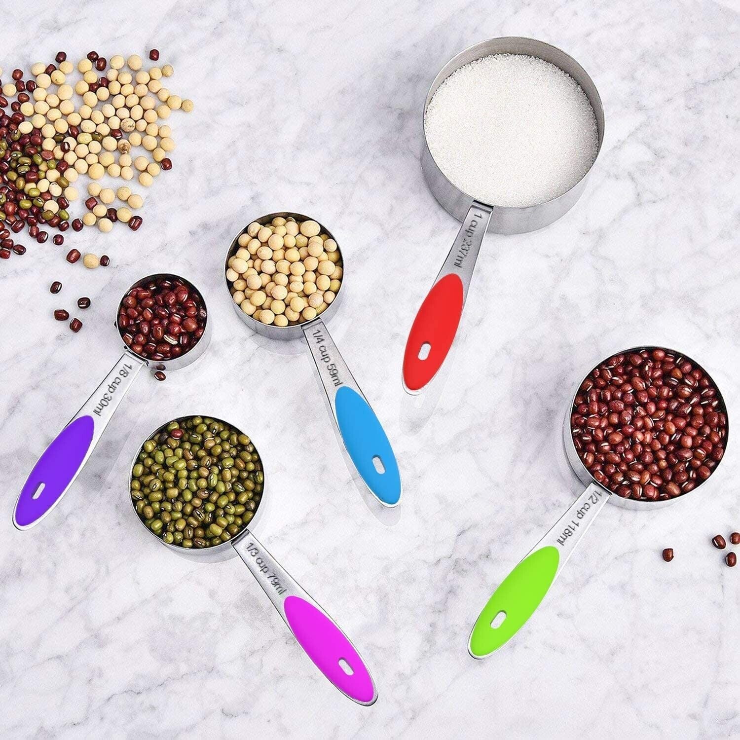 Precision in Every Scoop: Wildone 16-Piece Stainless Steel Measuring Cups and Magnetic Spoons Set for Culinary Mastery